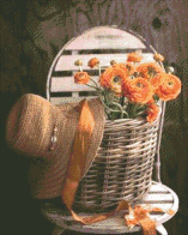 DP 4001005 Bloemen hoed