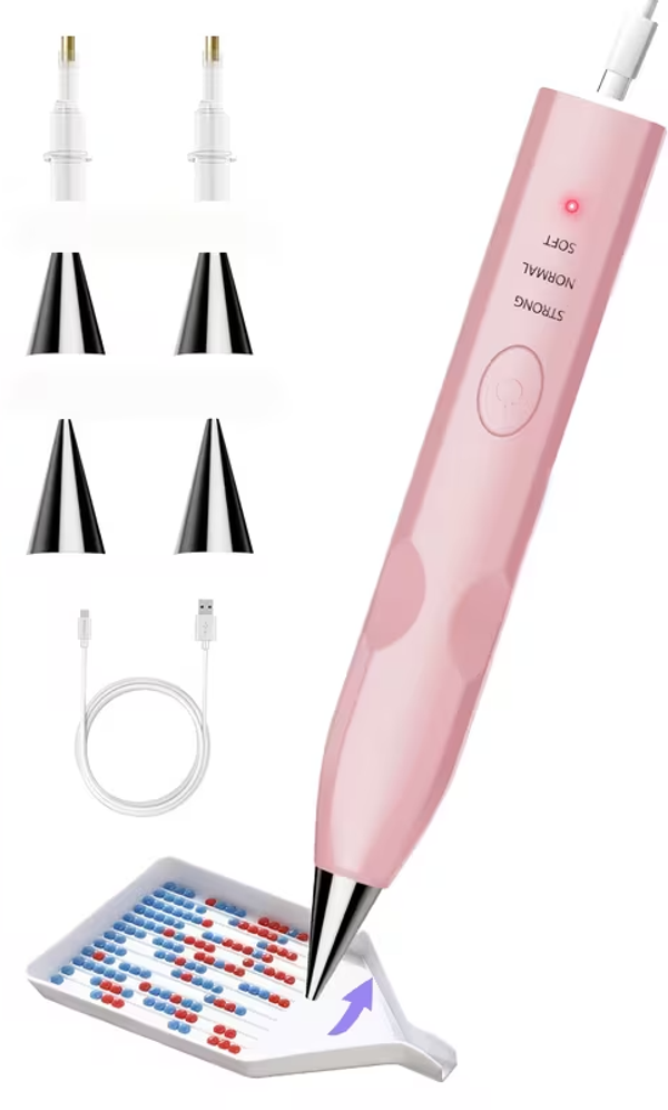 Elektrische Diamond Painting Pen met Vacuümtechniek