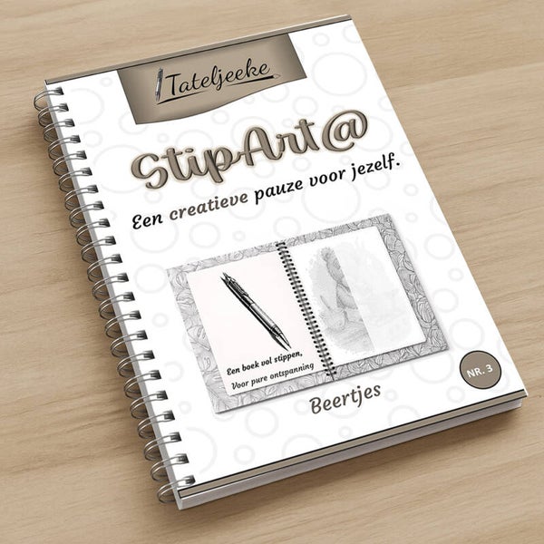 StipArt@ Stipboek 3 Beertjes