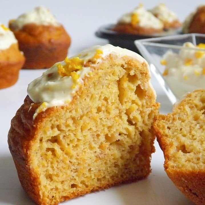 Wortel/banaan muffins / Cakes & taarten / Recepten Miens Kitchen