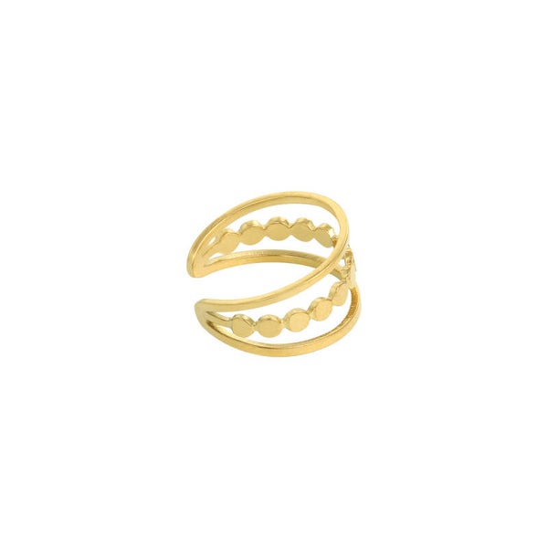 Ear Cuff Rondjes | Goud
