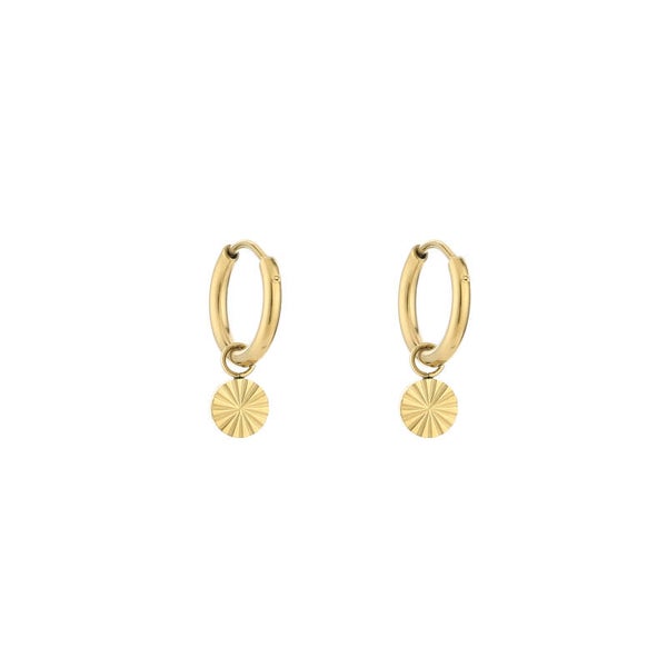 Oorbel Coin | Goud