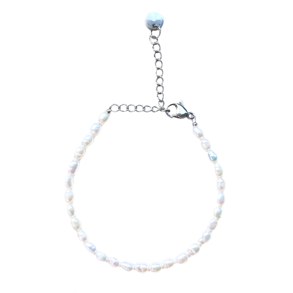Armband Zoetwaterparels | Zilver