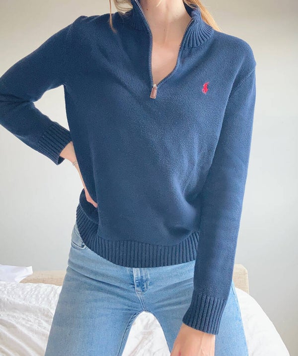 Ralph Lauren Zip | Blauw