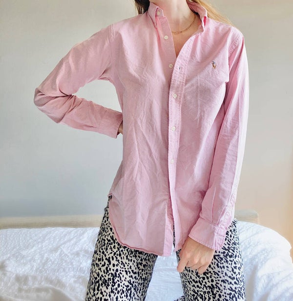 Ralph Lauren Blouse | Roze