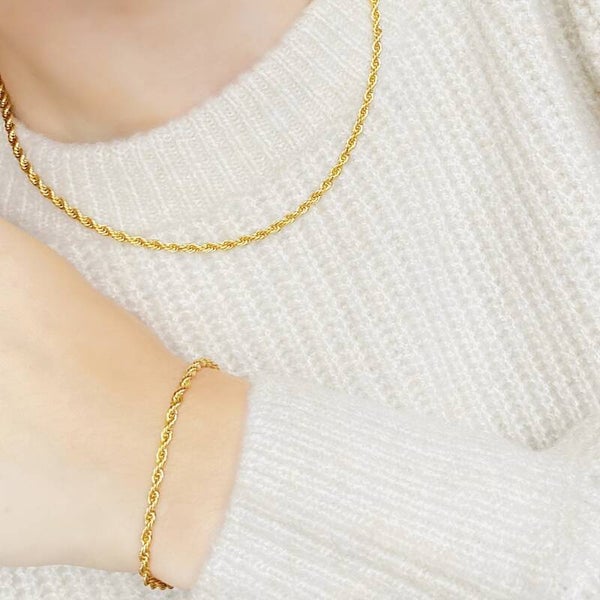 Setje Twist | Goud