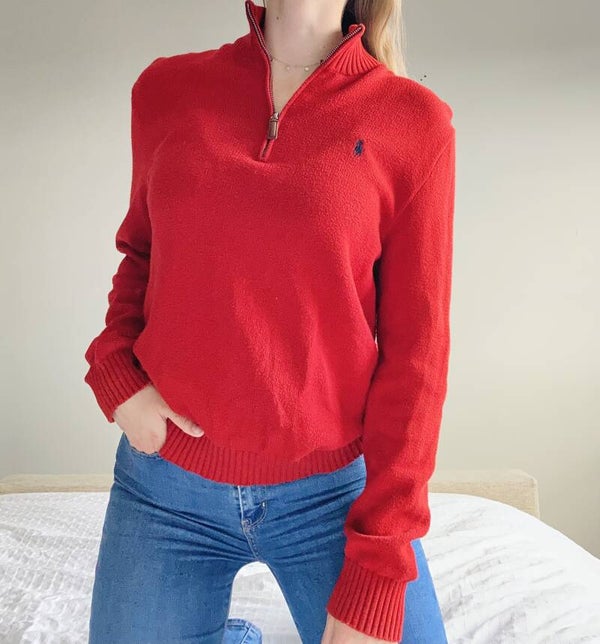 Ralph Lauren Zip | Rood