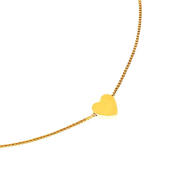 Ketting Hartje | Goud