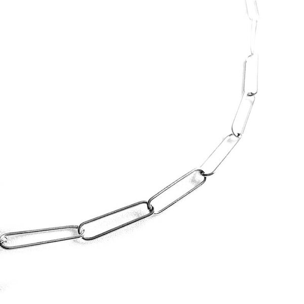 Ketting Lange Schakels | Zilver