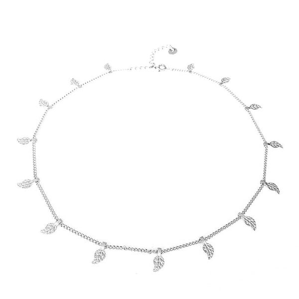 Ketting Veertjes | Zilver