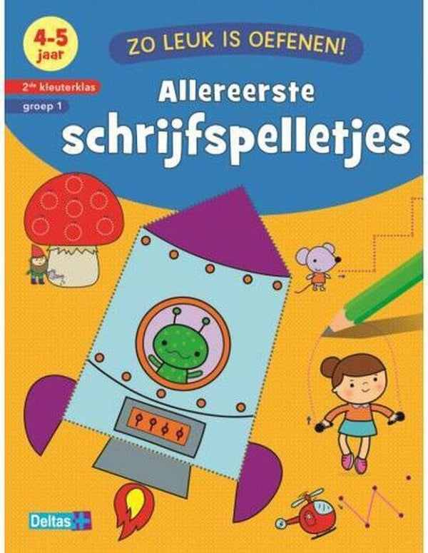 4-5 jaar Zo leuk is oefenen! - Allereerste schrijfspelletjes