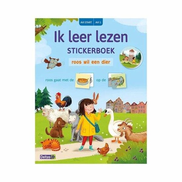 6 jaar Ik leer lezen stickerboek 0 - Ik leer lezen Stickerboek