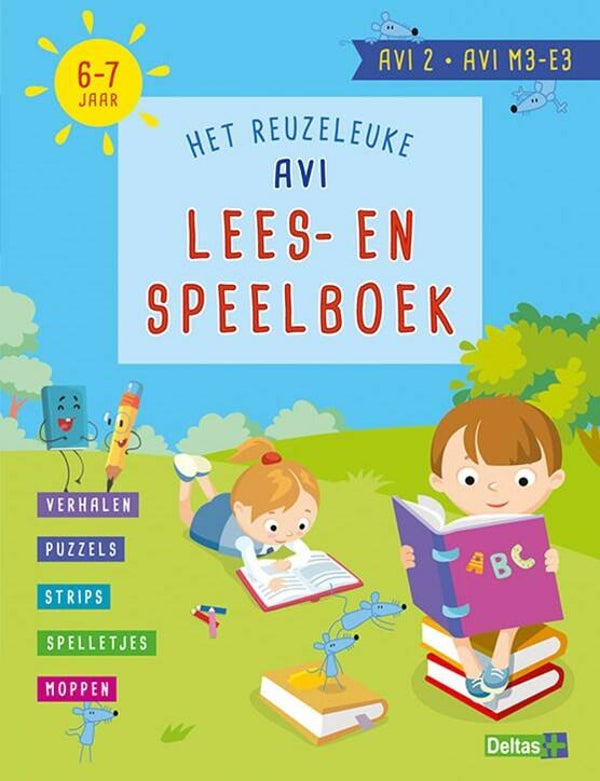 6-7 jaar Het reuzeleuke AVI Lees- en speelboek