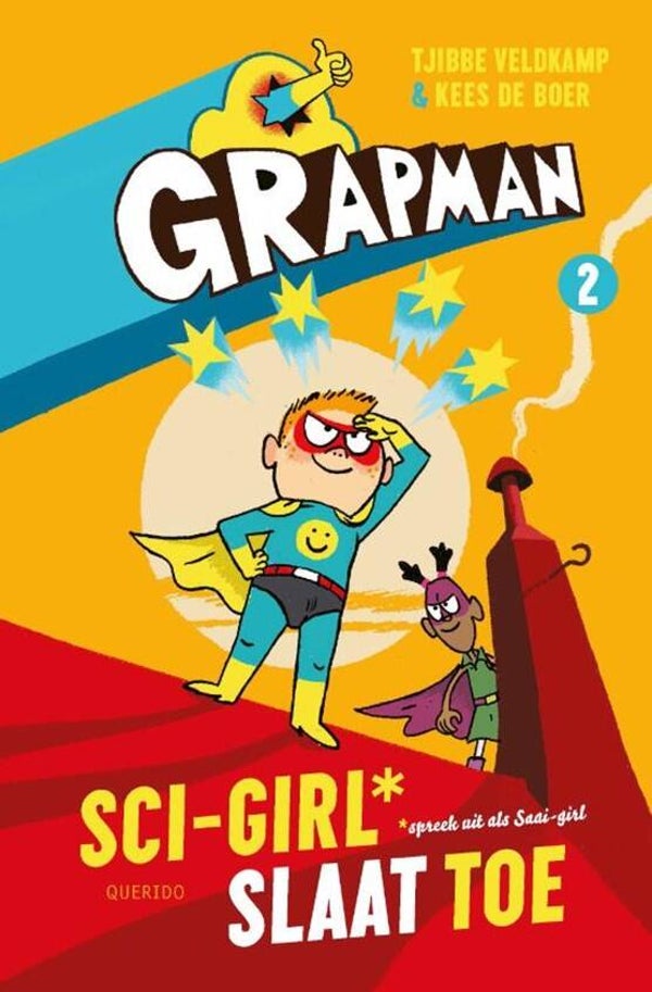 #Kinderboekenchallenge 2022 Dag 4 - Grapman