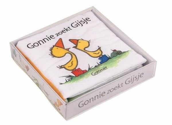Gonnie & vriendjes - Gonnie zoekt Gijsje stoffen boekje