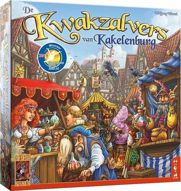 De Kwakzalvers van Kakelenburg Bordspel