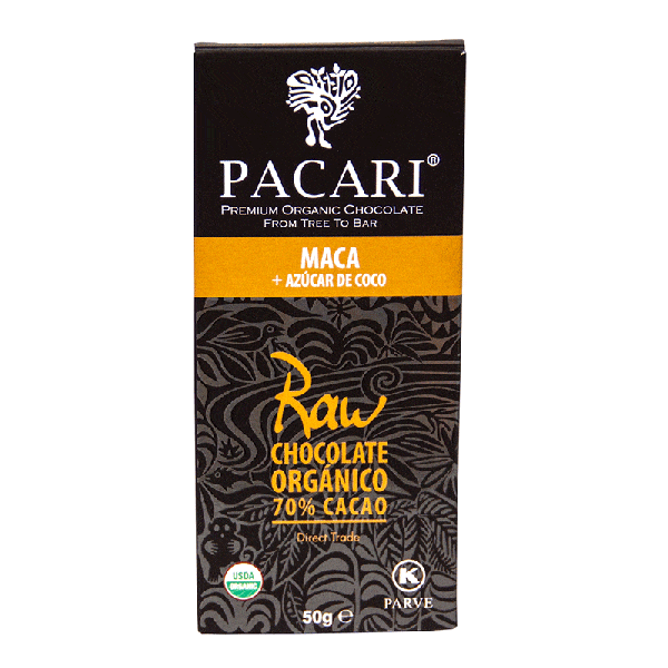 Pacari Maca + Coconut Sugar Chocolate 50g