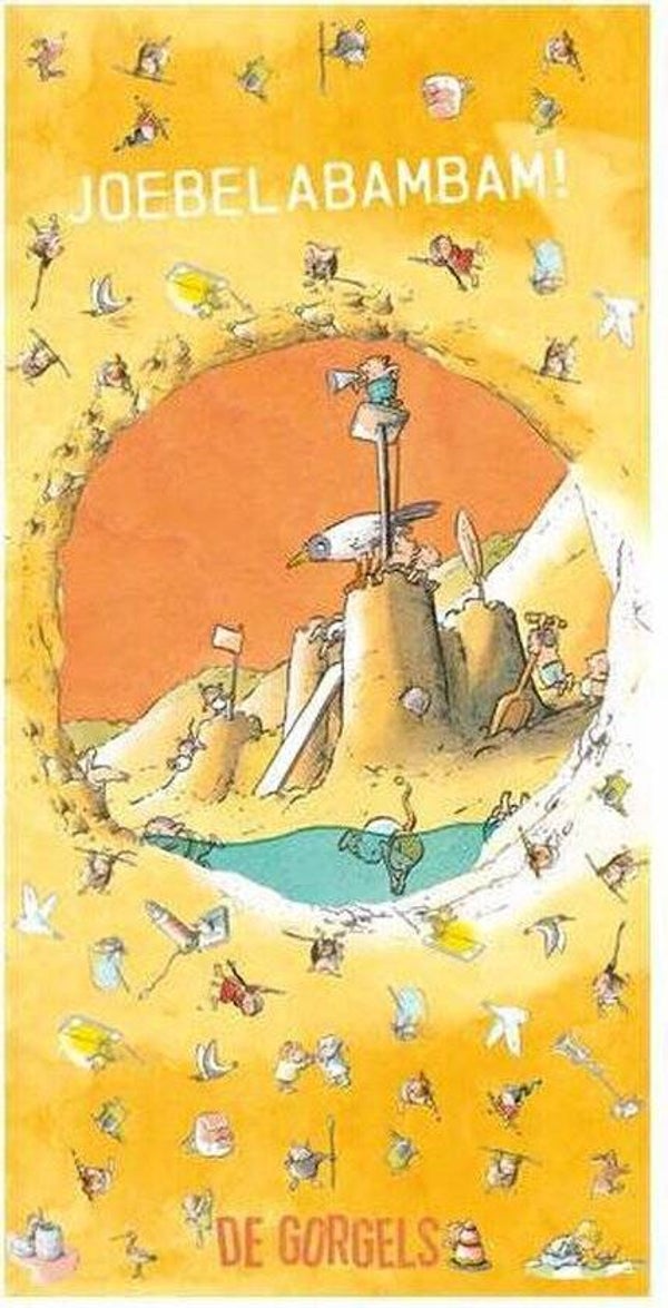 De Gorgels - Zwemmen met de gorgels - Strandlaken - 75x150 cm