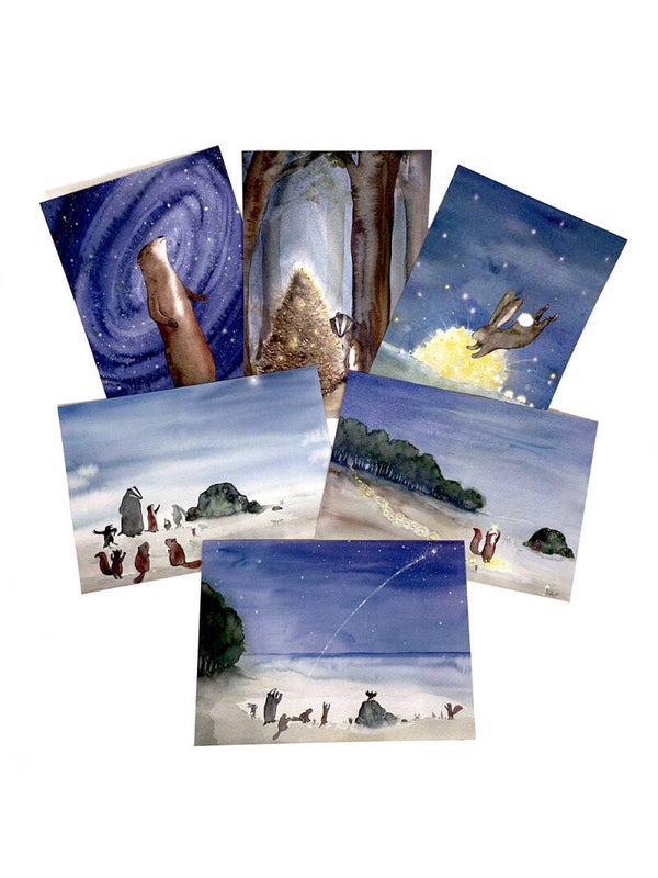 HD Ansichtkaarten set Sisss...Plons!