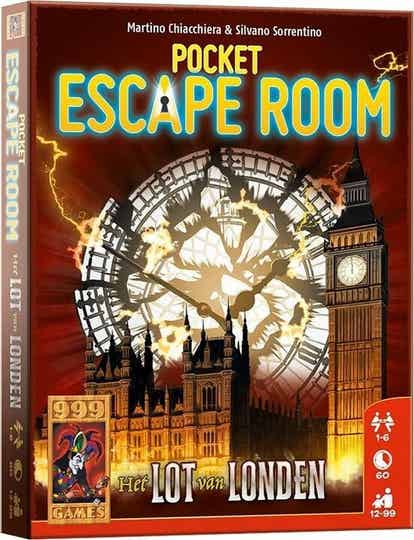 Pocket Escape Room: Het lot van Londen Breinbreker