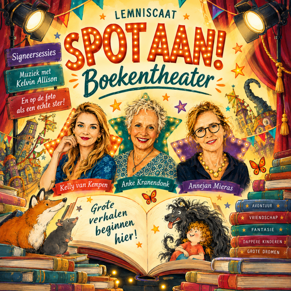 Lemniscaat Spot Aan! boekentheater