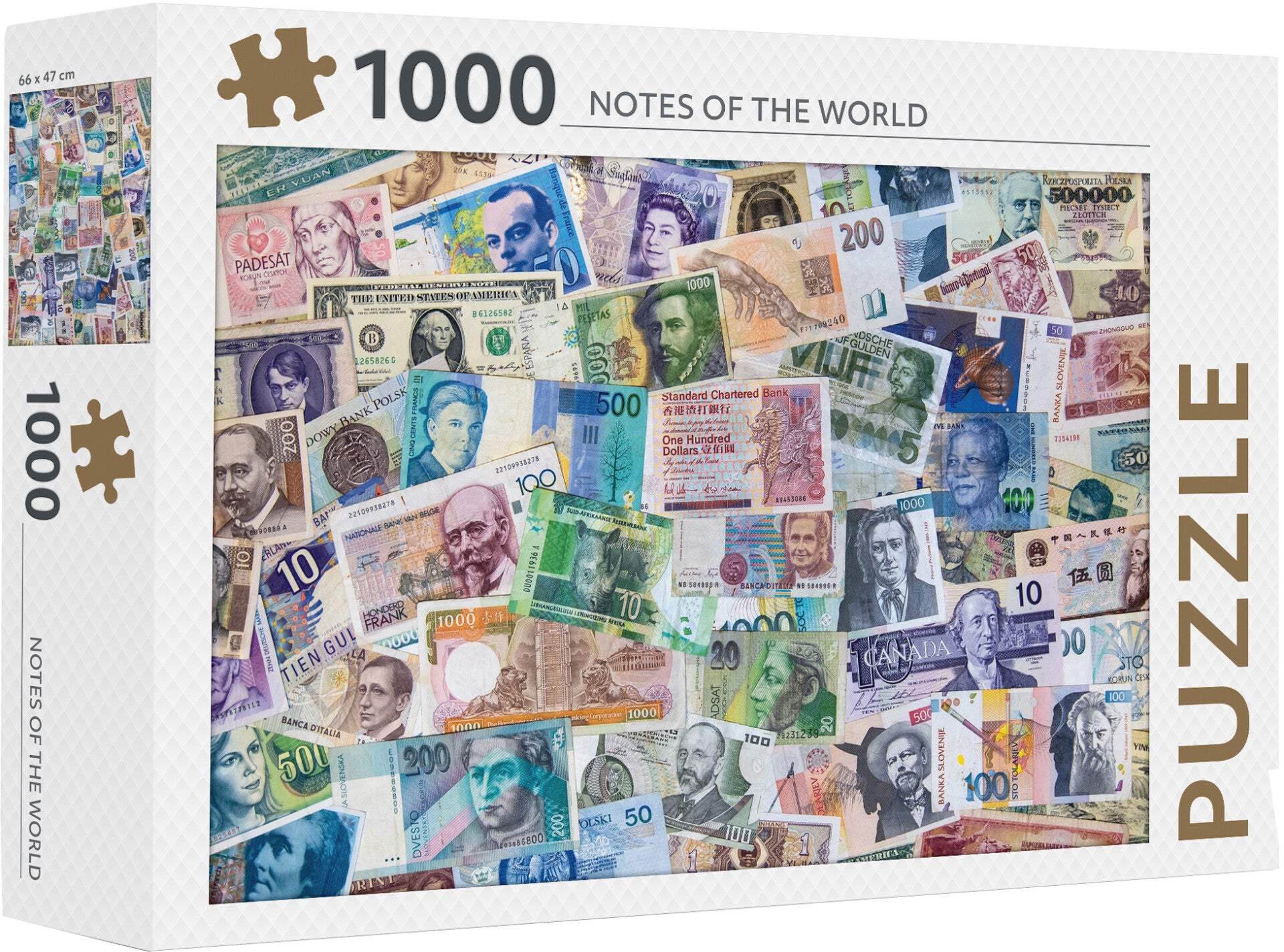 Puzzel 1000 st Notes of the World
