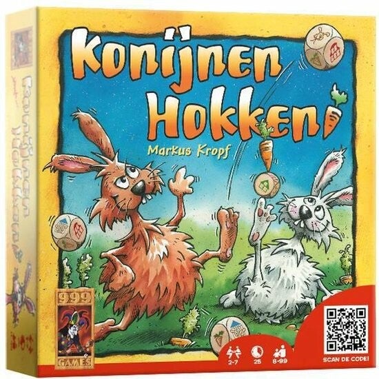 Konijnen Hokken - Dobbelspel