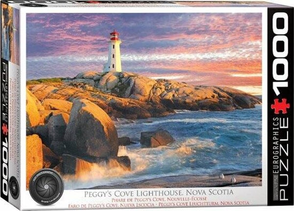 Puzzel 1000 st Peggy's Cove Lighthouse, Nova Scotia