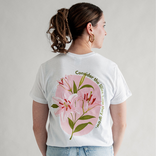 Consider the lilies, how they grow