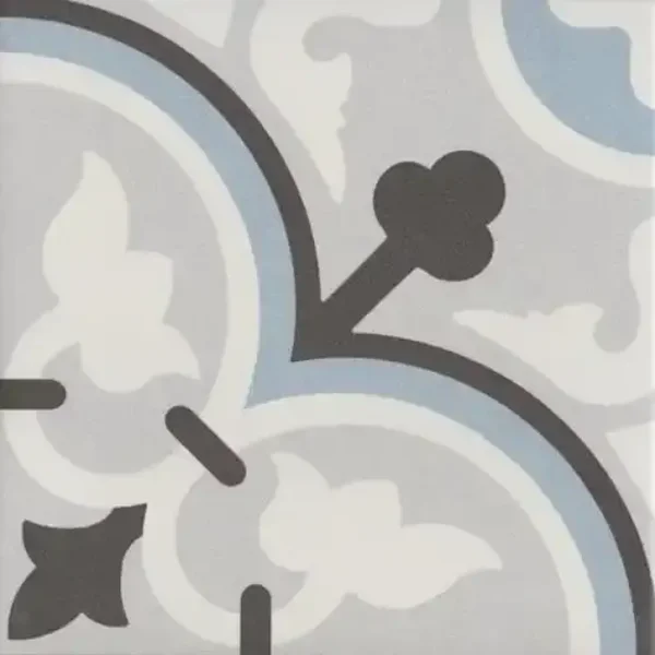 La Madeleine Flavie bleu 20x20