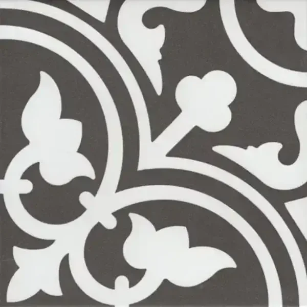 La Madeleine Flavie Noir 20x20