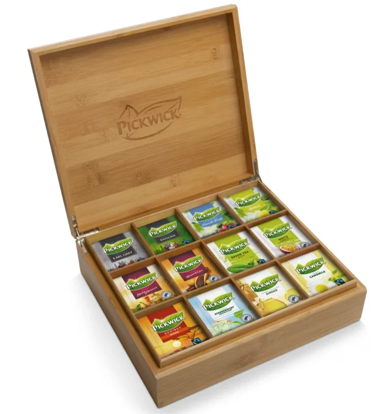 Pickwick bamboe theedoos 12 smaken 120 zakjes