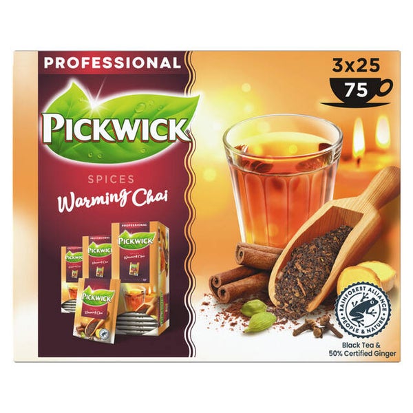 Pickwick Warming Chai 75 zakjes