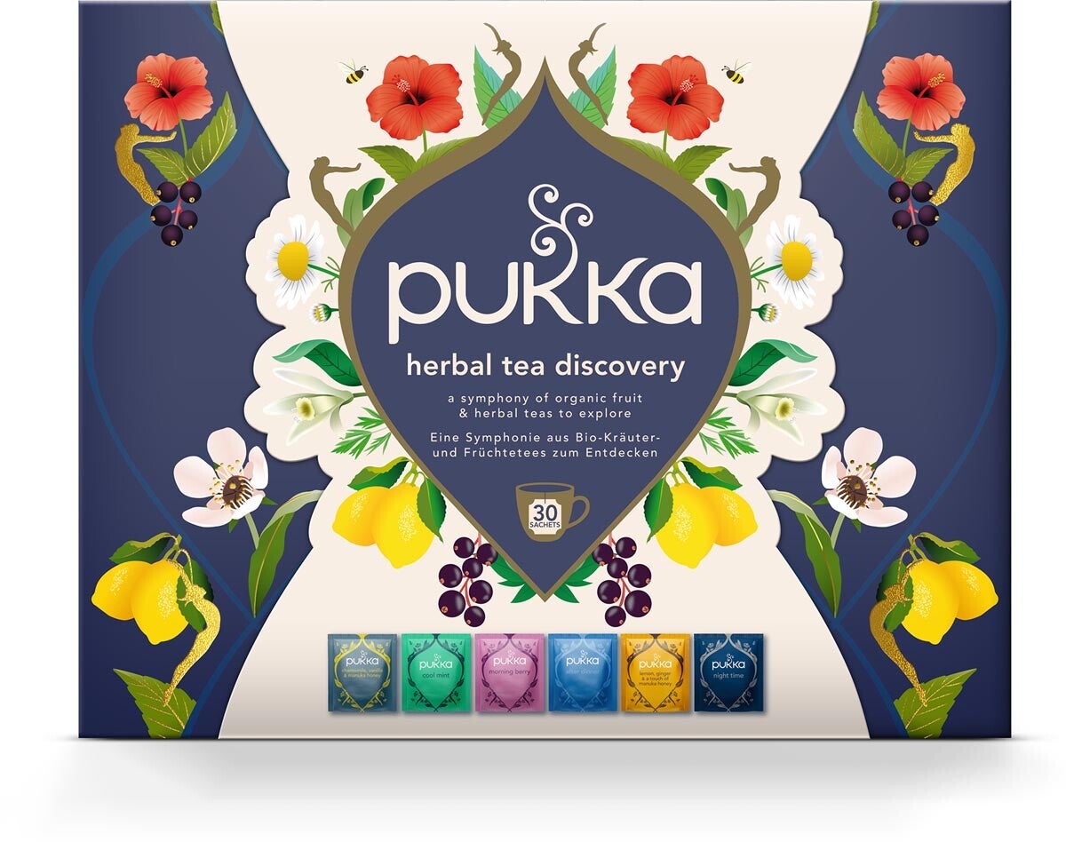 Ontdek Pukka Luxury Box 30 zakjes - 6 verschillende smaken