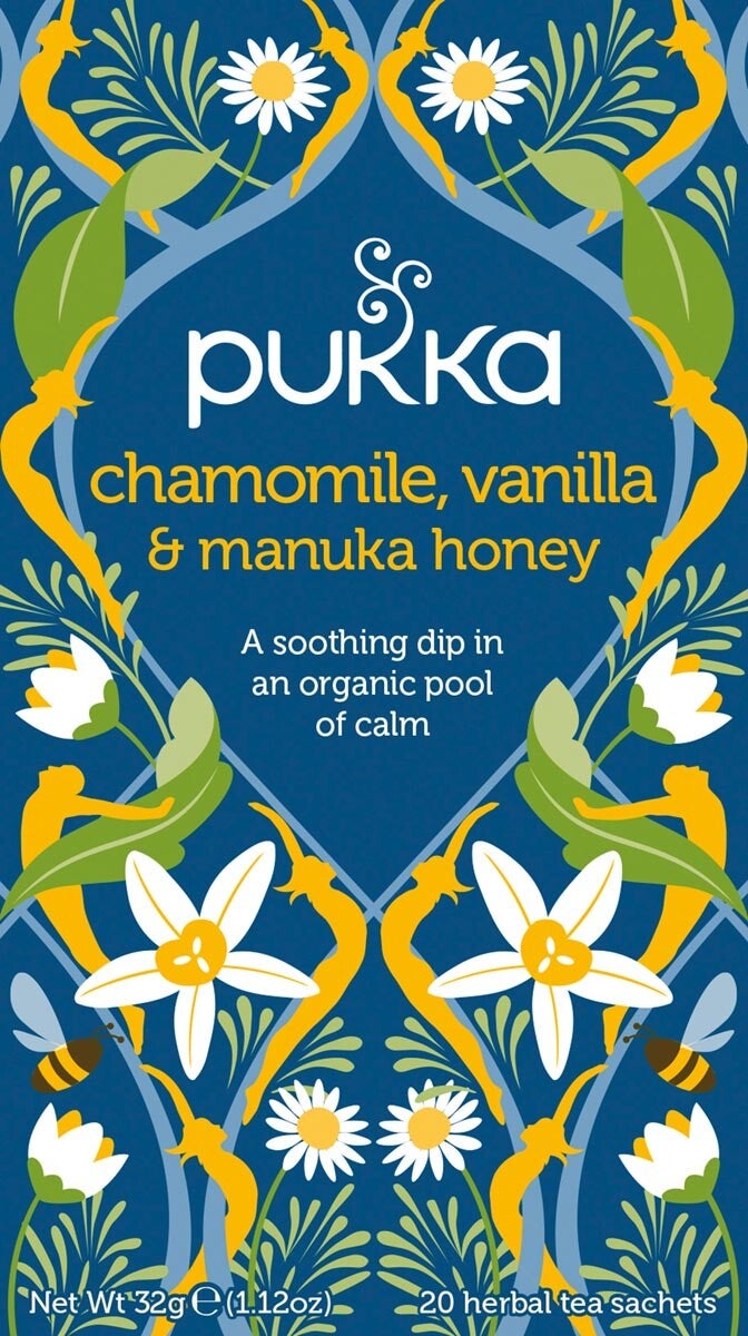 Pukka Camomile, Vanilla & Manuka Honey 20 zakjes