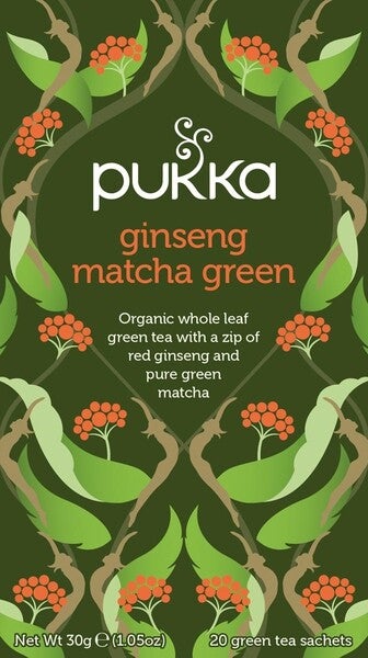 Pukka Ginseng Matcha 20 zakjes