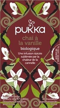 Pukka Vanilla Chai 20 zakjes