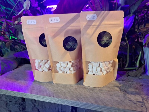 The Parrot Lounge Kokos blokjes 100 gram