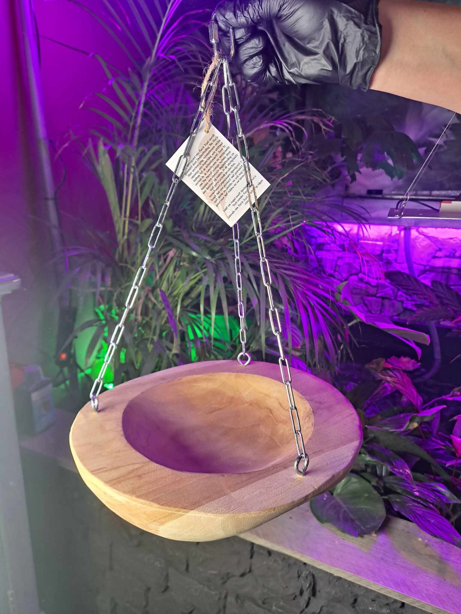 Foerageerschaal Teak 30 cm