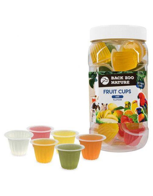 Back Zoo Nature Fruitcups mix 24 stuks