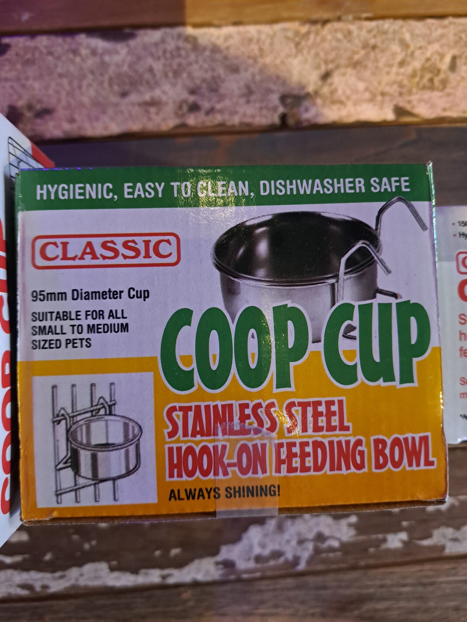 Classic Coop Cup 300ml voer en drinkbak