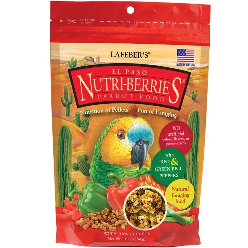 Nutriberries El Paso Papegaai 284 gram
