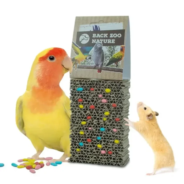 Back Zoo Nature Cardbord Treat block
