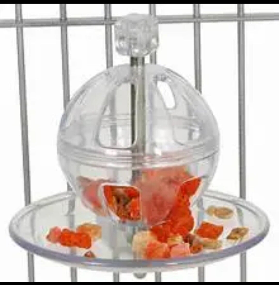 Papegaaienspeelgoed Buffet ball kooimontage