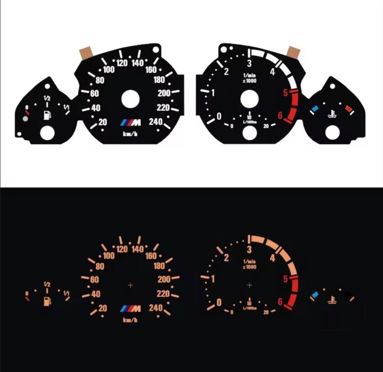 BMW M Plasma Tachoscheiben E46