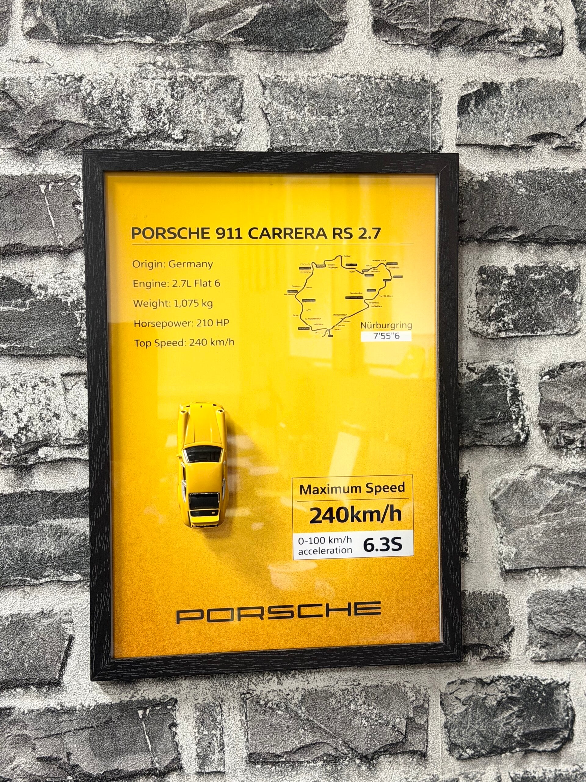 Fotorahmen Carrera RS 2.7 1:64