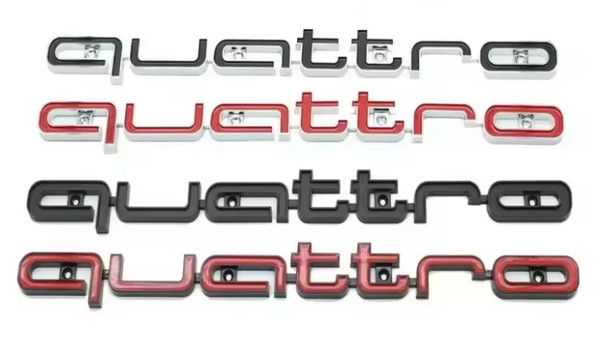 AUDI QUATTRO 3D LOGO