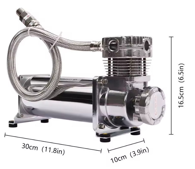 Airride 480X Chrom Kompressor 12Volt