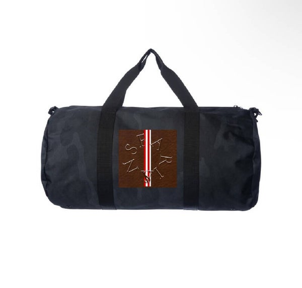 ANSFARIS BROWN STRIPE BAG
