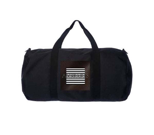 ANSFARIS BROWN STRIPE BAG